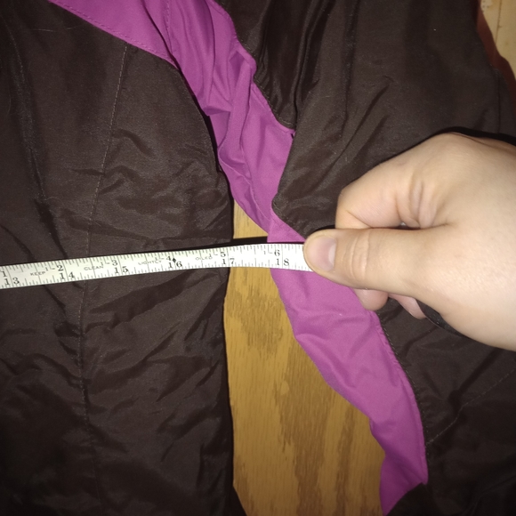 Columbia Brown Interchange Jacket 2 In One Waterproof Women's Size Small - Picture 15 of 16